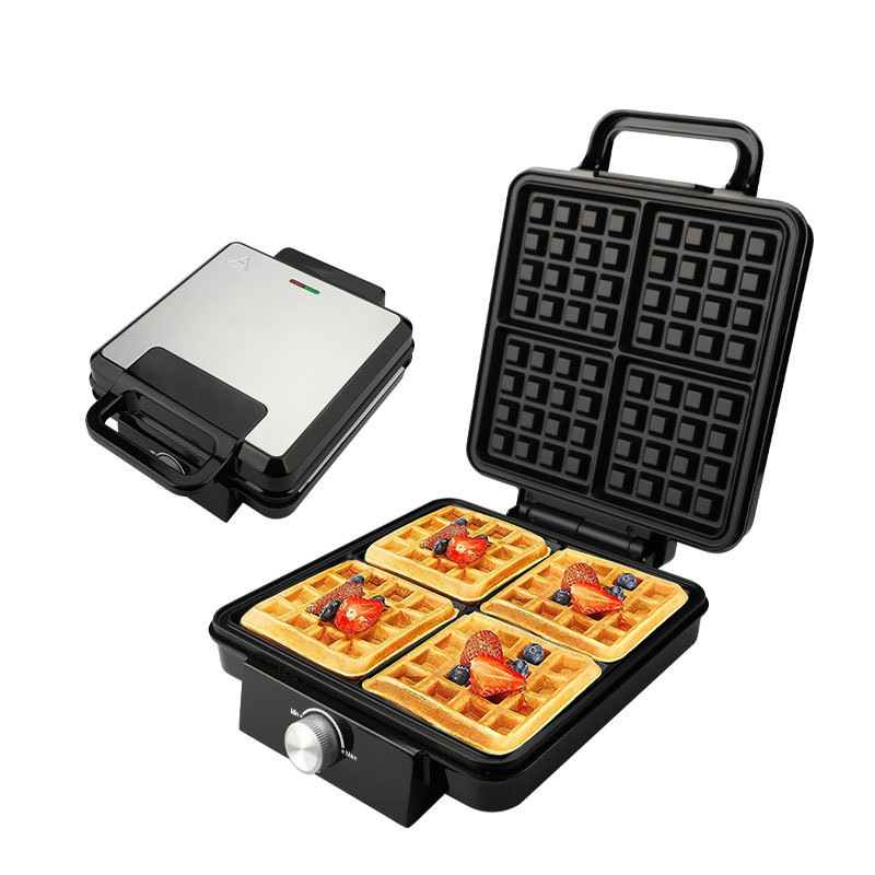 Waffle Iron Belgian - Вафельница Reemix для 4 бельгийских мини-вафель,