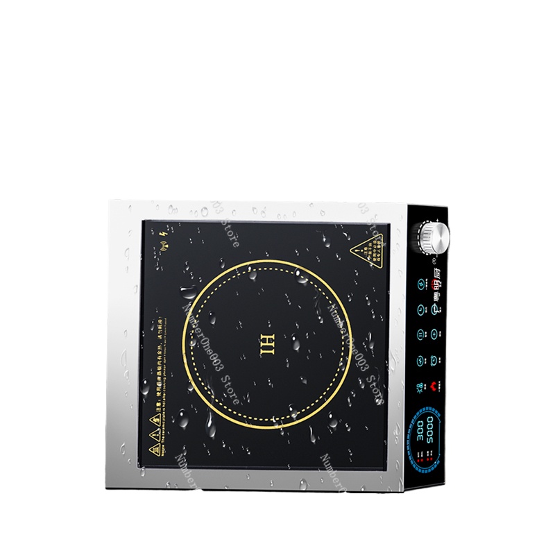 Wok Electric Flat - Мощная индукционная плита для дома, многофункциональная,