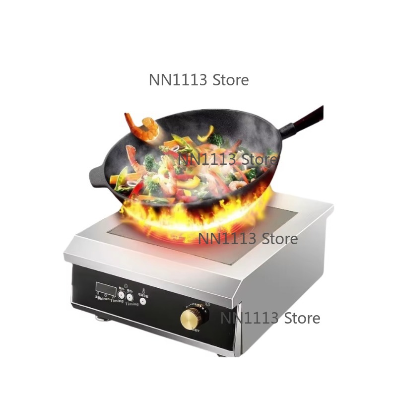Wok Electric Flat - Коммерческая мощная индукционная плита, электрическая сенсорная