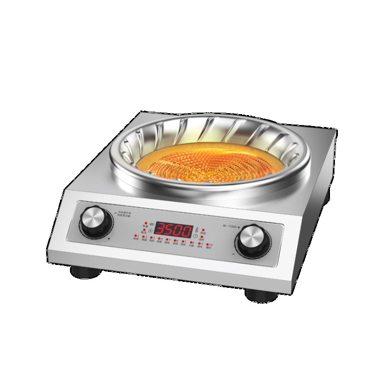 Wok Electric Flat - Электрическая керамическая плита, бытовая плоская вогнутая