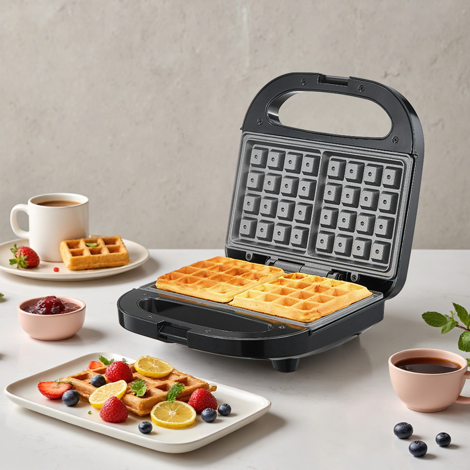 Электрическая вафельница для б – обзор и цена Waffle Iron Belgian