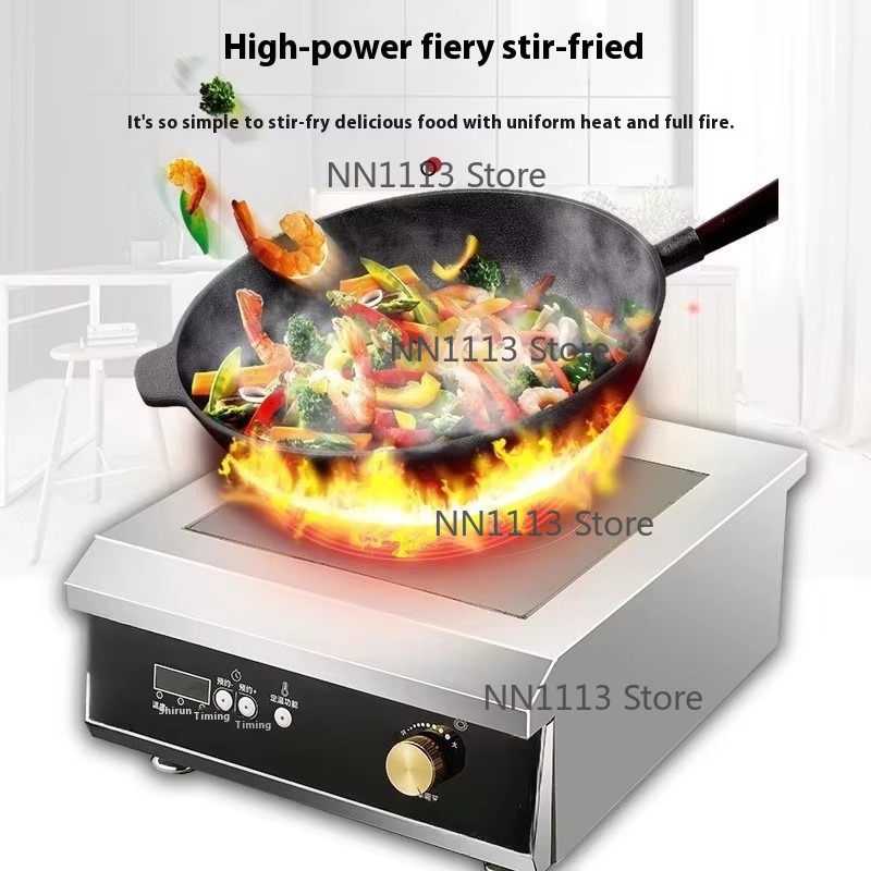 Коммерческая мощная индукционн – обзор и цена Wok Electric Flat