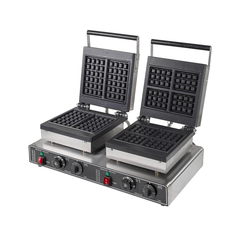Коммерческая квадратная бельги – обзор и цена Waffle Iron Belgian
